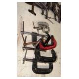 Vintage C-Clamps, Spring clamps, Quick Grip Clamps