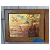 (4) Prints by acclaimed wildlife artist David Maass