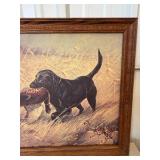 (2) Framed Artwork Les Kouba & Carl Melichar