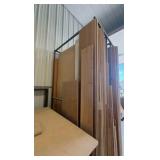 Steel rack with wood