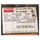 Industrial Dayton oscillating fan