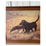 (2) Framed Artwork Les Kouba & Carl Melichar