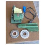SkilSaw, PowerMatic Blade Grinder, and WEN Sander