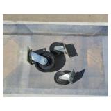(4) Custom made floor dollies
