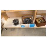 Shaper Cutter Heads in portable custom-made Cabinet includes cutting tools