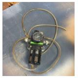 Air tool regulators and plumbing parts