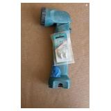 (2) Makita cordless drills, chargers and flashlight