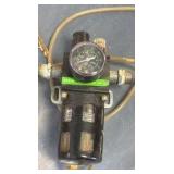 Air tool regulators and plumbing parts