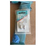 (2) Makita cordless drills, chargers and flashlight
