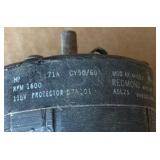 (4) Motors: MASTER motor 1/2 hp, 1.5HP, Redmond, and 2 more