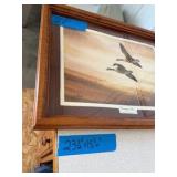 (2) Framed Artwork Les Kouba & Carl Melichar