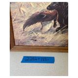 (2) Framed Artwork Les Kouba & Carl Melichar