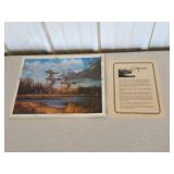 (4) Prints by acclaimed wildlife artist  David Maass
