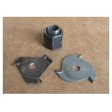 Router drill bits, Bosch router collet, Pocket cutter