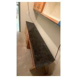Desk with granite top