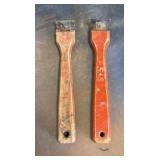 Craftsman rachet set, Snap-on angled drill, Metal files