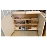 Shaper Cutter Heads in portable custom-made Cabinet includes cutting tools