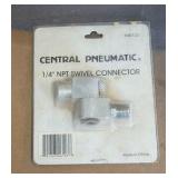 Air tool regulators and plumbing parts