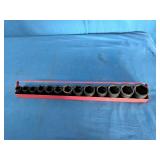 Ingersoll Rand SAE (IR) branded 1/2' drive impact socket set