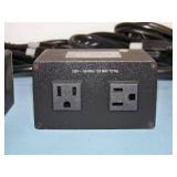(4) Extron AC 102 US Cable Cubby Power Modules