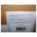 Auray ERS-12U 12-Space Steel Equipment Rack with 3' Locking Casters - NEW IN BOX