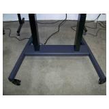 BalanceBox / QOMO 487A01 e-Box - Motorized Mobile Stand, 86' (Black) Height Adjustable Flatscreen / Monitor / Television (TV) Display Cart - NEW IN BOX