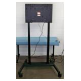 BalanceBox / QOMO 487A01 e-Box - Motorized Mobile Stand, 86' (Black) Height Adjustable Flatscreen / Monitor / Television (TV) Display Cart - NEW IN BOX