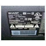 70' Sharp LC-70EQ10U 1080p LED-LCD HDTV SMART with Built-In Wi-Fi - includes Remote Control and HDMI Cable