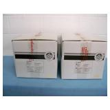 (2) Rockustics P-5079 Econorock Rock-Shaped Outdoor Weatherproof Patio / Landscaping Pro Audio Speaker - Brown - NEW IN BOX