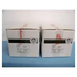 (2) Rockustics P-5079 Econorock Rock-Shaped Outdoor Weatherproof Patio / Landscaping Pro Audio Speaker - Brown - NEW IN BOX