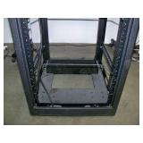 Lowell Audio Video (AV) Equipment Rack / Enclosure with Built-In Fan and Power Strip