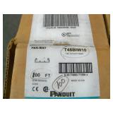 200' of Panduit T45BIW10-A and 100' of Panduit T45BIW10