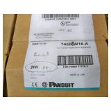 200' of Panduit T45BIW10-A and 100' of Panduit T45BIW10
