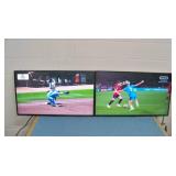 (2) 43' NEC MA431 MultiSync Wide Color Gamut UHD Digital Signage Professional Displays