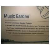 Rockustics Solaris Music Garden Outdoor Weatherproof Landscape Speaker System - Subwoofer and (4) Satellite Speakers - NEW IN OPEN BOX