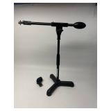 Samson MB1 Heavy Duty Low-Profile Adjustable Mini Boom Microphone Stand with Shure Mic Clip Adapter