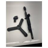 Samson MB1 Heavy Duty Low-Profile Adjustable Mini Boom Microphone Stand with Shure Mic Clip Adapter