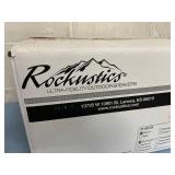 Rockustics P-5079 6.5' 2-Way Outdoor Weatherproof EconoRock Rock Loudspeaker, Brown in color - NEW IN BOX