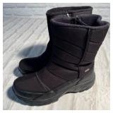 Silent Care Men's Sz10 Mid-Calf Winter Snow Boots