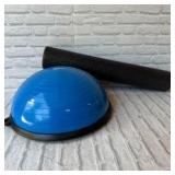 exercise ball and foam roller