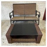 patio glider set