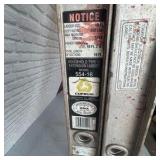 Cuprum Model 554-16 Aluminum Extension Ladder.