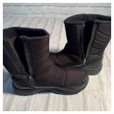 Silent Care Men's Sz10 Mid-Calf Winter Snow Boots