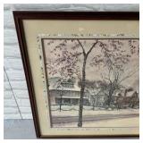 Summit Avenue' by Susan T. Amidon - Signed and Numbered