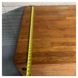 Large Wooden Storage Cabinet Table