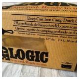 lodge 12qt pre-seasoned camp Dutch oven