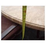 Very large Patio Table 64" with 6 Chairs