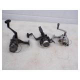 3 Fishing Reels
