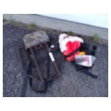 Tree Stand with Safety Harness and Seat Warmer