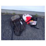 Tree Stand with Safety Harness and Seat Warmer